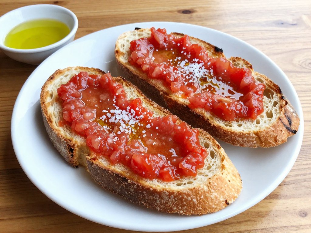 Tostada con Tomate
